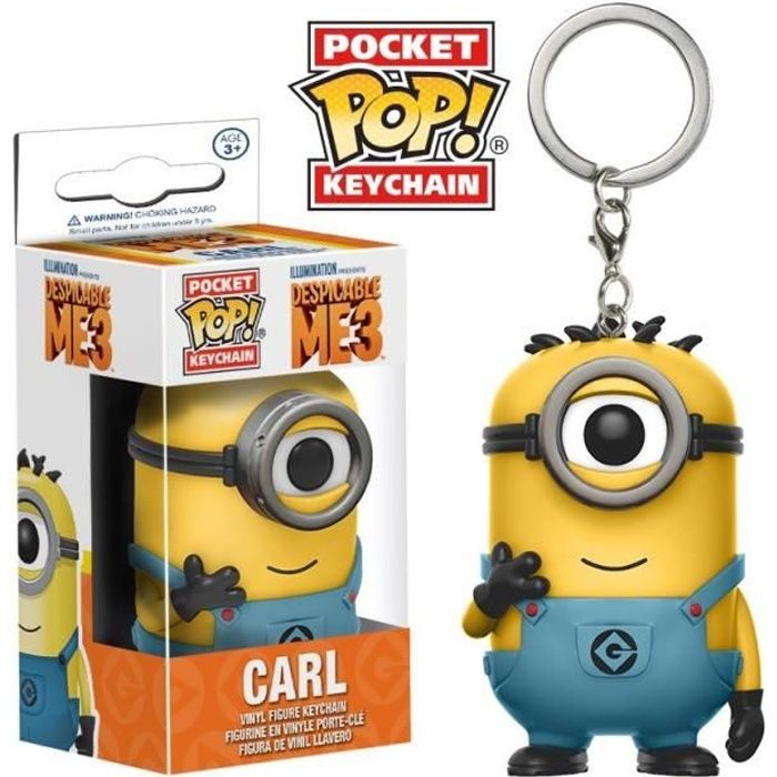 Porte-clé Funko Pocket Pop! Moi, Moche et Méchant 3 : Carl