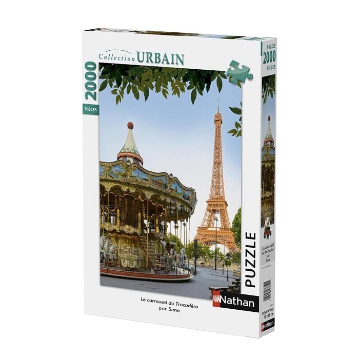 Puzzle Le carrousel du Trocadéro 2000 pcs