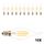 10 Pcs Super Lumineux Flame Tip LED 4W Incandescen