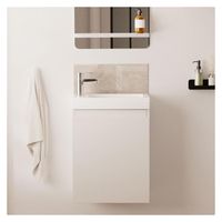 LAVE-MAIN Lave-mains L40,5 x H55 Blanc LISA LAVE-MAIN Lave-mains L40,5 x H55 Blanc LISA