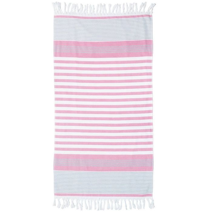 LILOU MIAKA Drap de bain Fouta - Rose
