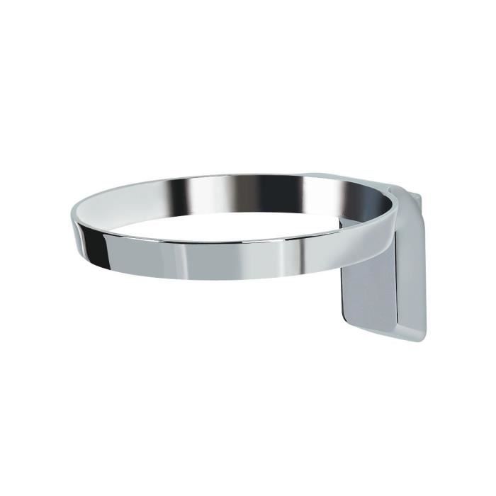 SPIRELLA Support Porte balai WC Ma x Light - 6 x 11,5 x 14cm - Chromé