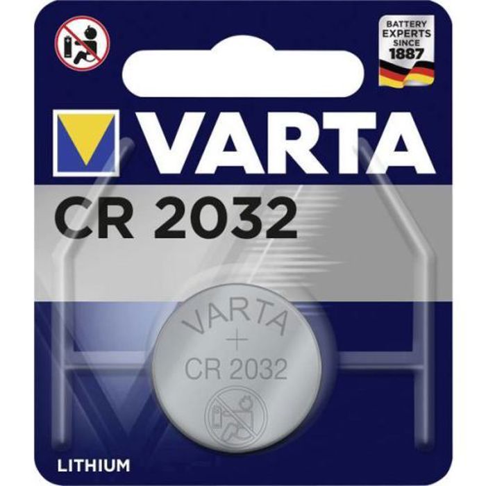 VARTA Piles électriques - Blister pile bouton 3V lithium CR2032