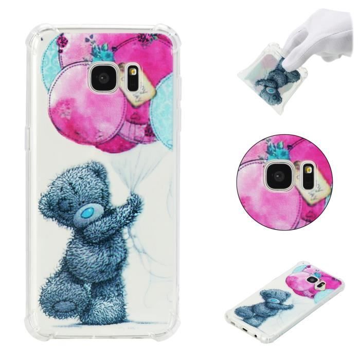coque silicone samsung s7 petit ours