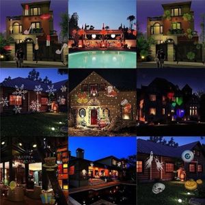 PROJECTEUR LASER NOËL Éclairage de décoration de Noël Halloween changeab