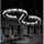 24W LED Lustre Moderne en Cristal LED Cristal Lust