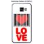 Coque Samsung Galaxy A5 2016 A510f Design Code Barre Cœur
