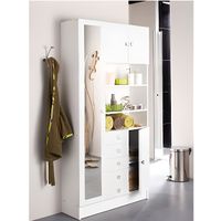 ARMOIRE DE CHAMBRE GALET Armoire de salle de bain 90 cm - Blanc ARMOIRE DE CHAMBRE GALET Armoire de salle de bain 90 cm - Blanc