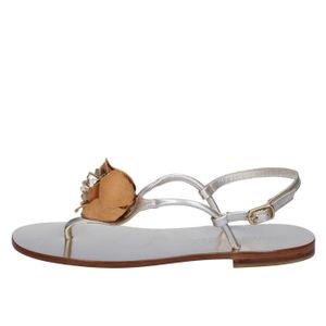 Sandales Argentee Cher Vente Achat Pas Femme OTkPZiuX