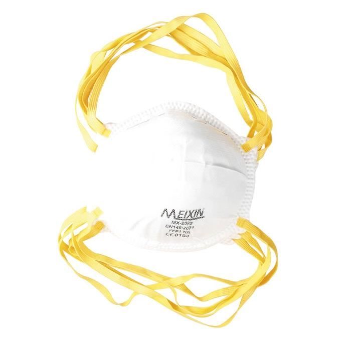 COGEX Lot de 5 masques antipoussière FFP1