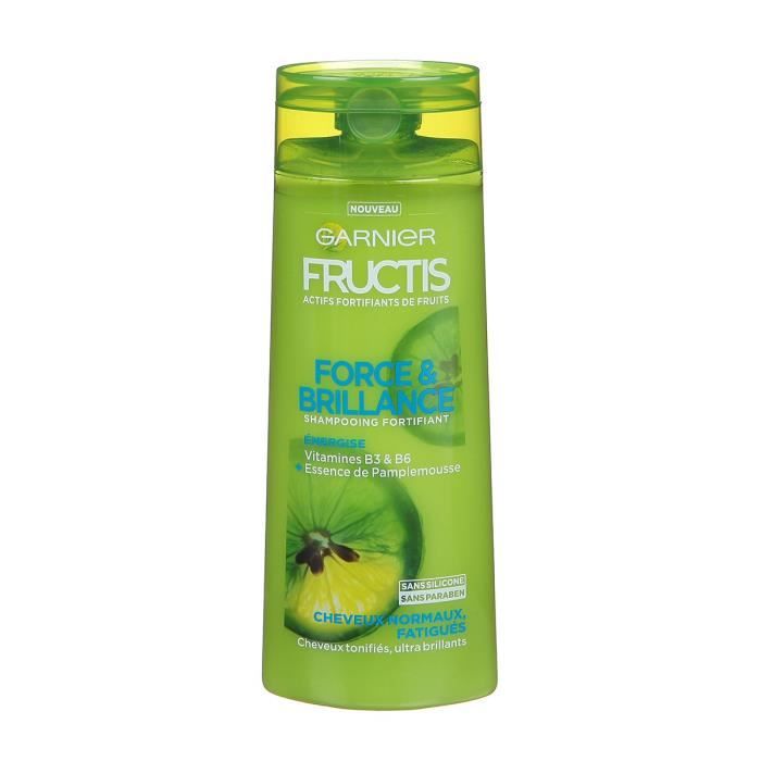Shampooing Force & Brillance Fructis - le flacon de 250 ml
