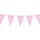 Guirlande fanions rose