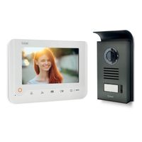 INTERPHONE - VISIOPHONE EXTEL Visiophone Nova 2 fils blanc avec écran coul INTERPHONE - VISIOPHONE EXTEL Visiophone Nova 2 fils blanc avec écran coul