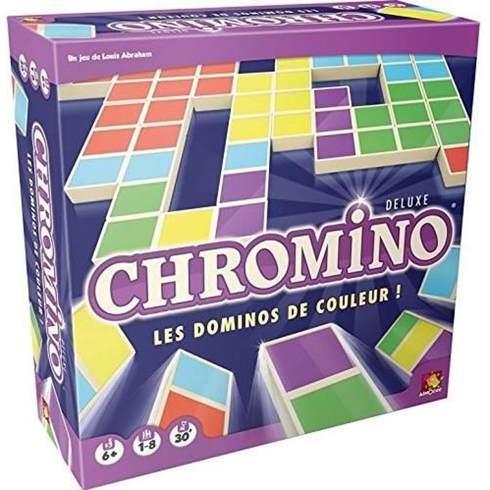 ASMODEE - Chromino Deluxe - Jeu de société