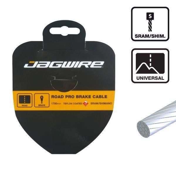 JAGWIRE Cable de derailleur Slick Stainless 11 x 2300 mm Sram et Shimano