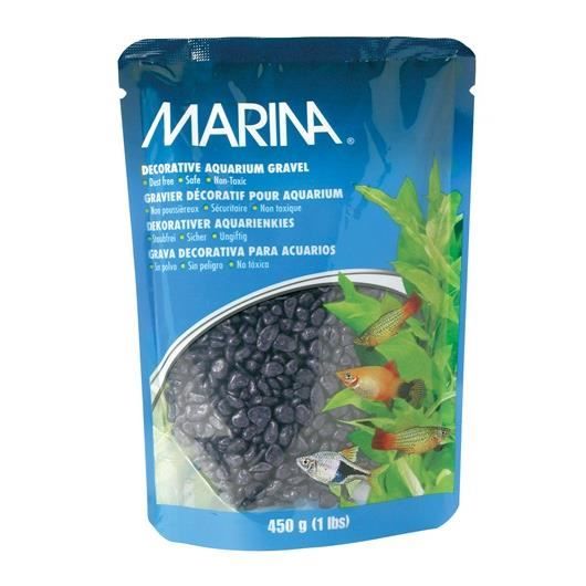 MARINA Gravier Deco violet - 450 g - Pour aquarium