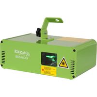ECLAIRAGE LASER IBIZA IBIZA60G Effet Laser DMX Vert 60mW ECLAIRAGE LASER IBIZA IBIZA60G Effet Laser DMX Vert 60mW