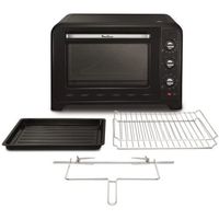 MINI-FOUR - RÔTISSOIRE MOULINEX YY2917FB - Mini four grill - 60L - 2200 W MINI-FOUR - RÔTISSOIRE MOULINEX YY2917FB - Mini four grill - 60L - 2200 W