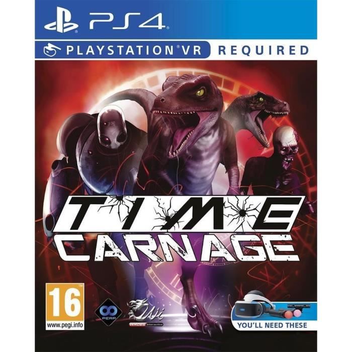 Time Carnage PS4 - PSVR requis