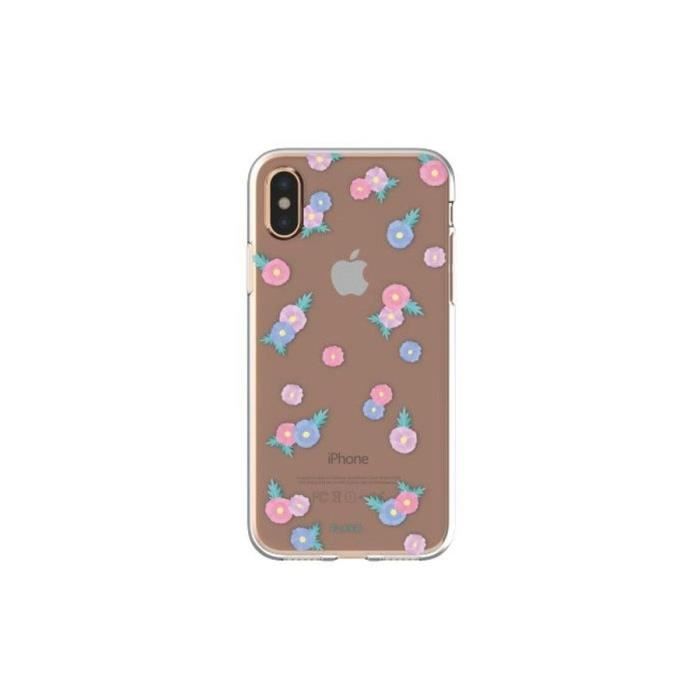 Coque iPlate Tiny Flowers pour iPhone X