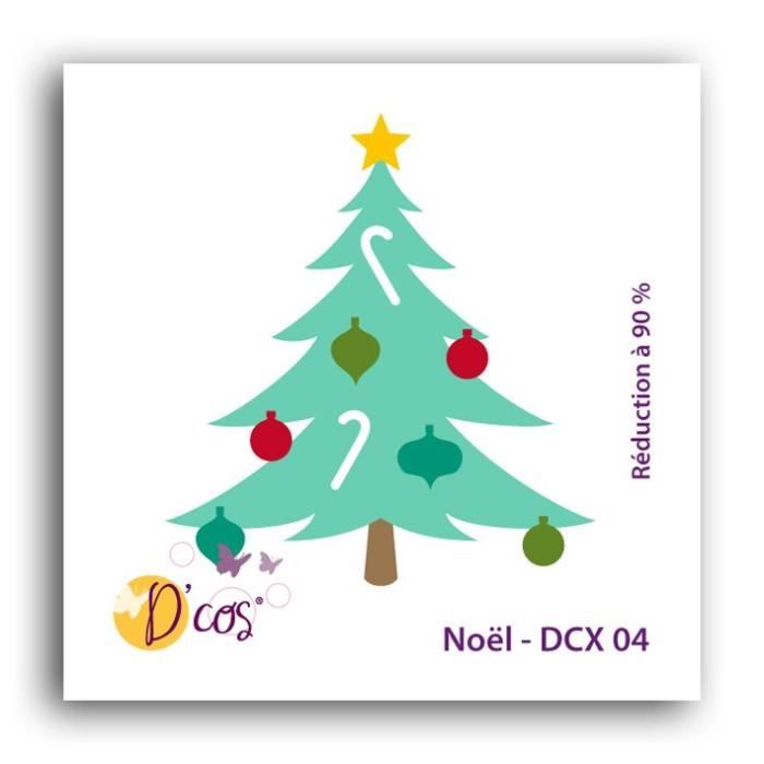 TOGA Lot de 5 Dies - Thème Noël