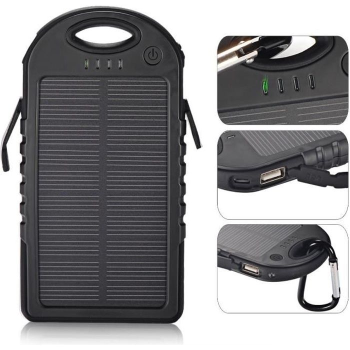 chargeur solaire batterie externe
