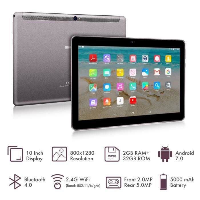 Tablette -  K108 Tablette tactile 10 Pouces -1