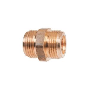 Raccord gaz double mâle (Filetage: M Bouteille