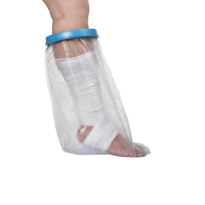 Housse Protect douche tibia Adulte Mixte NOVOLIFE NL-12111 - Etanche - Protection pour plâtre est en polypropylène