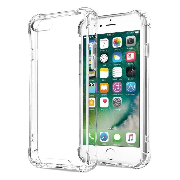 coque iphone 6s silicone transparente