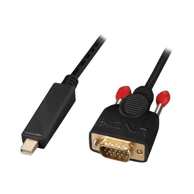 LINDY Câble adaptateur mini DisplayPort vers VGA - 5m