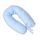 Coussin d'allaitement bleu multifonction grand