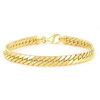 BRACELET - GOURMETTE RÊVE DE DIAMANTS Bracelet Maille Gourmette Or Jaun BRACELET - GOURMETTE RÊVE DE DIAMANTS Bracelet Maille Gourmette Or Jaun