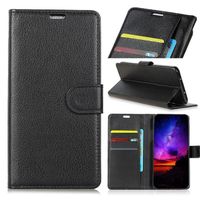 HOUSSE - ÉTUI Housse Etui Huawei Mate 20 Lite - Litchi Grain Noi HOUSSE - ÉTUI Housse Etui Huawei Mate 20 Lite - Litchi Grain Noi
