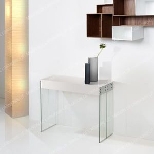 Vente Table Pas Blanc Cher Achat Console Extensible DIW9YE2H