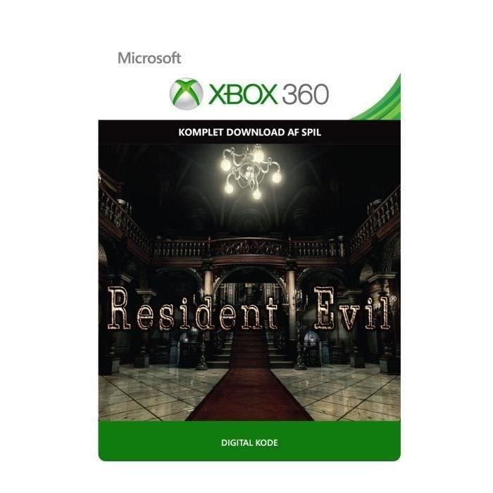 Resident Evil HD Remastered Jeu Xbox 360 à télécharger