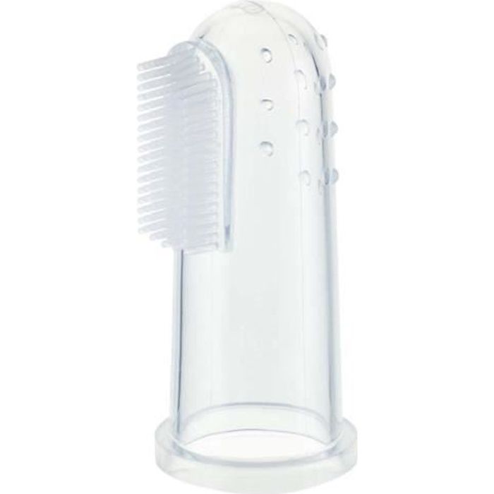 KIDSME Doigtier-brosse à dents en silicone