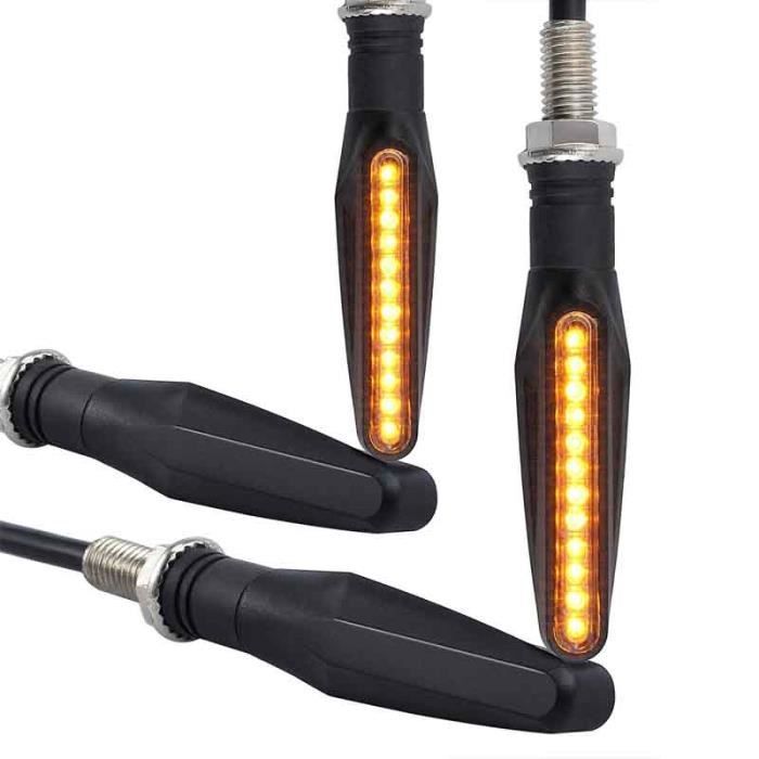Clignotants X Feux 4 Clignotant Additionnels Lampe Led Custom 12v Moto Ampoule Oranger Universal Ambre 8n0OPwk