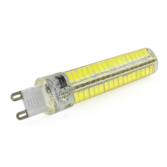 led dimmable silicone lampe lumiere g9 5w led ampoule de mais 136