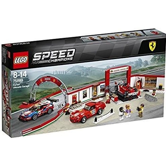 LEGO® Speed Champions 75889 Le stand Ferrari