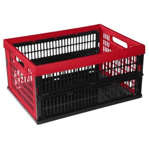 ALLIBERT Caisse pliante 34 L rouge