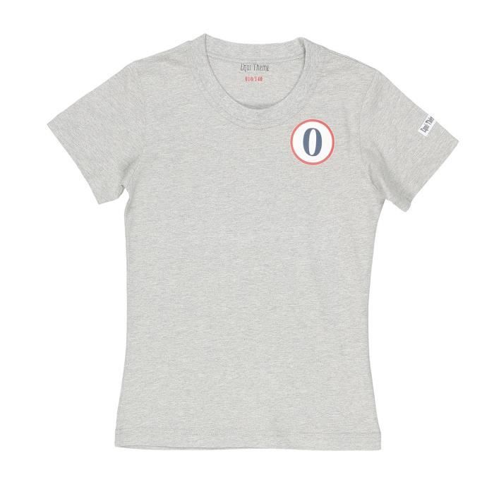 EQUI-THEME T-shirt d'équitation OFaute - Enfant - Gris