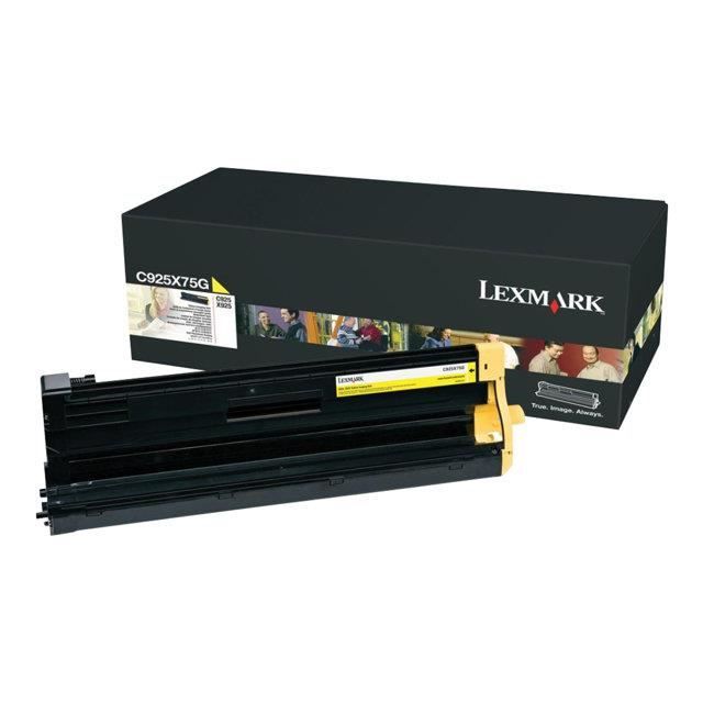 Lexmark D39origine Lexmark C 925 Series tambour C925X75G jaune 30 000 pages 033 centimes par page