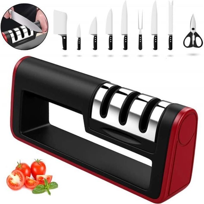 aiguiseur couteau ceramique - achat / vente pas cher