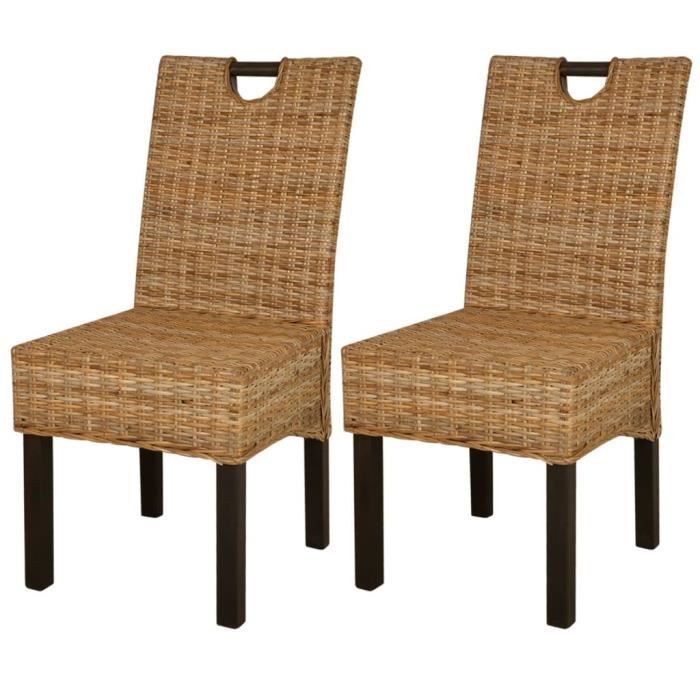lot chaise rotin - achat / vente pas cher