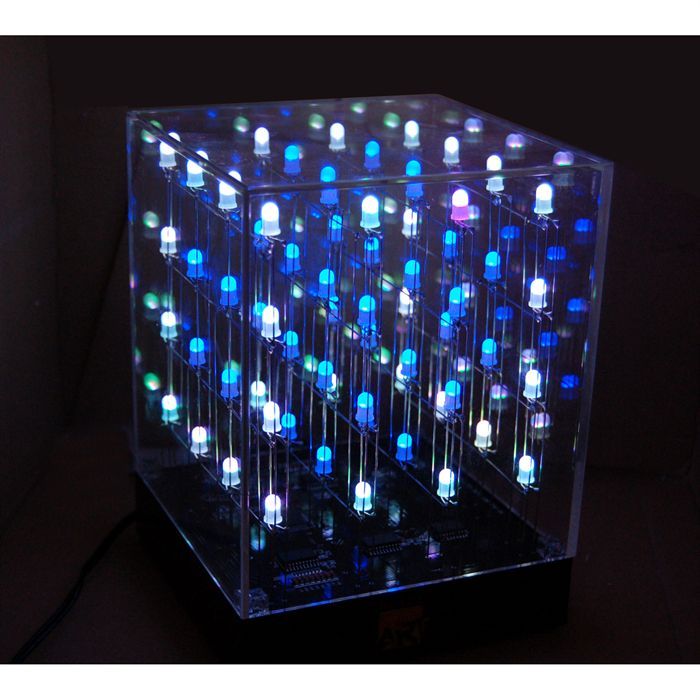 Cube Plexi 64 LED   1000 combinaisons autom.   Achat / Vente CUBE