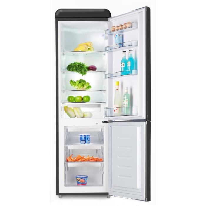  SL250CBB Réfrigérateur Vintage noir1