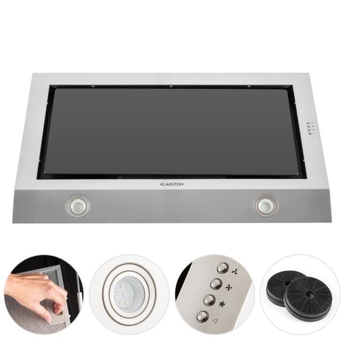 Klarstein Garcon Hotte murale aspirante 90cm 5903