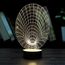 Optique Lien Lampe Éclairage Veilleuse Chaîne 3d Laser Bureau Cut YgfI6yb7v