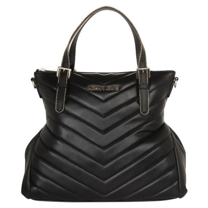 ARMANI - Sac A Main Noir - Femme
